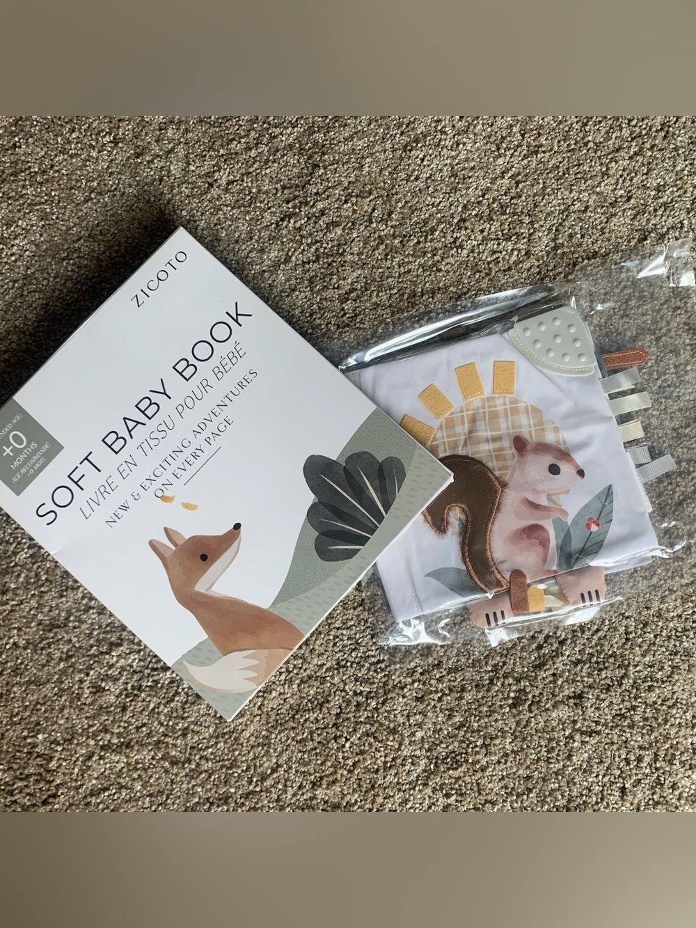 NWT Baby Woodland Soft Baby Book